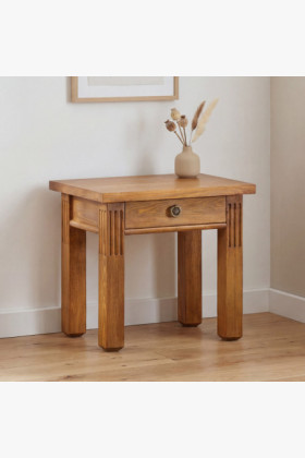 NOČNÝ STOLÍK PRESTIGE HNEDÝ LAK